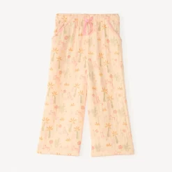 Pantalon large imprimé fantaisie pour bébé fille