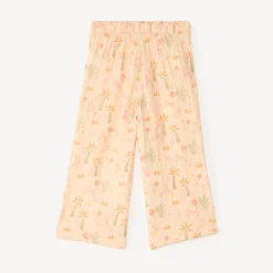 Pantalon large imprimé fantaisie pour bébé fille