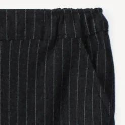 Pantalon rayé à taille élastiquée pour bébé garçon