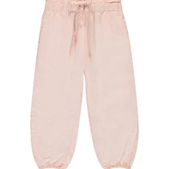 Pantalon rose imprimé cœur et taille élastiquée pour bébé fille