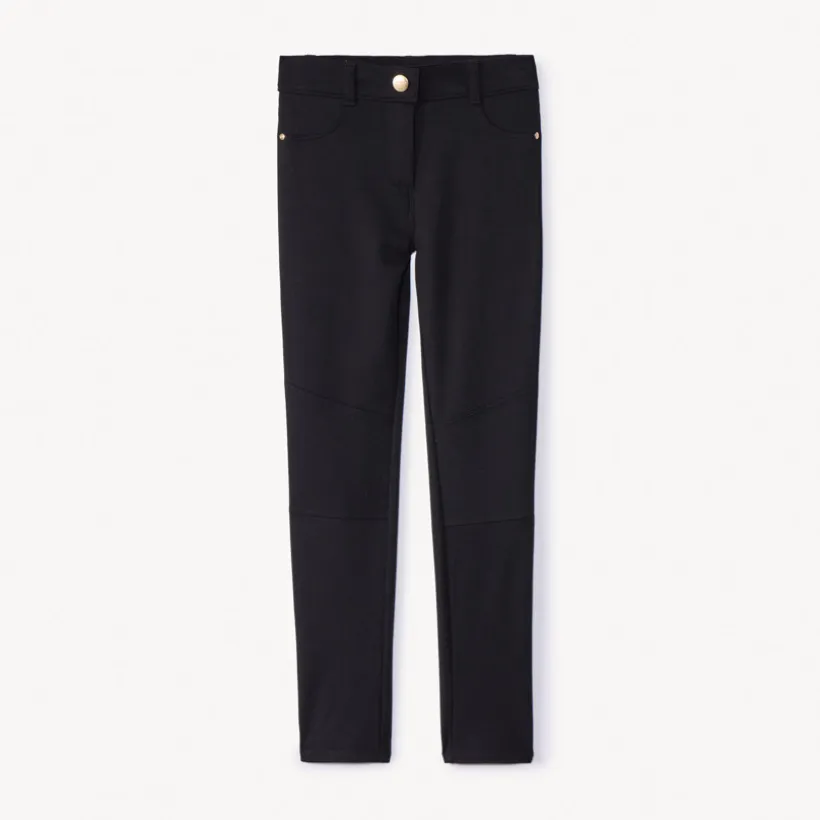 Pantalon skinny en milano esprit équitation pour fille