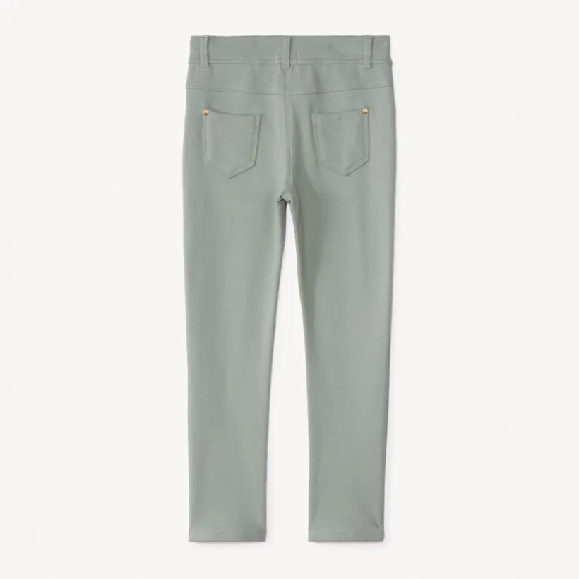 Pantalon skinny en molleton uni pour fille