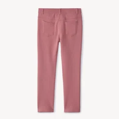 Pantalon skinny en molleton uni pour fille
