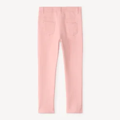Pantalon skinny imprimé pois pailletés pour fille