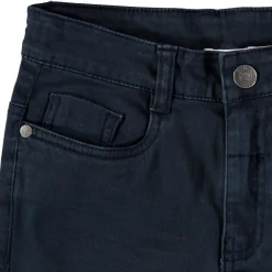 Pantalon slim en twill effet crinkle pour garçon