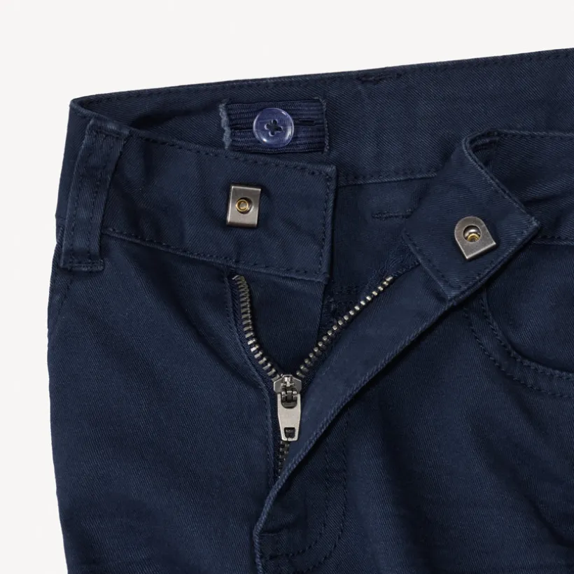 Pantalon slim en twill uni pour garçon