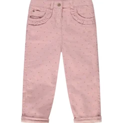 Pantalon slim en velours milleraies imprimé étoiles pour bébé fille