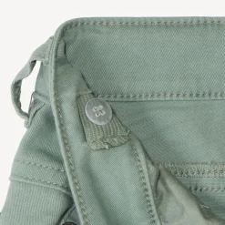 Pantalon slim uni effet crinkle pour garçon