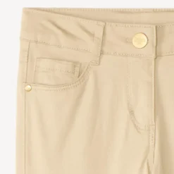 Pantalon slim uni pour fille