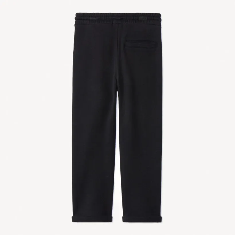 Pantalon uni en maille milano pour garçon