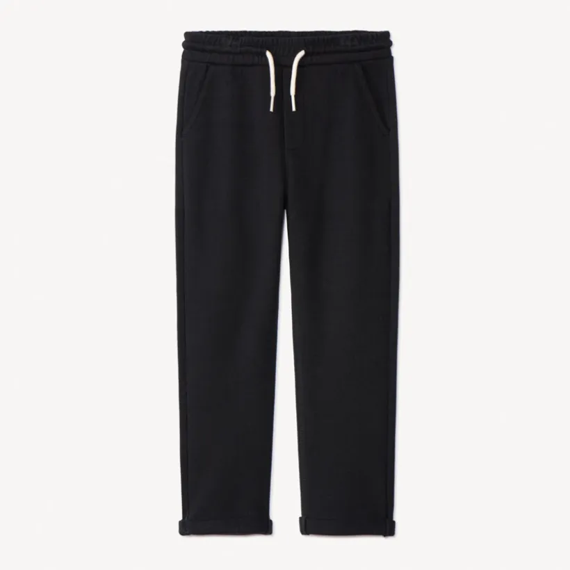 Pantalon uni en maille milano pour garçon
