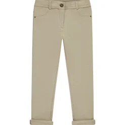 Pantalon uni en molleton pour fille