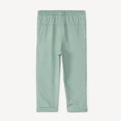 Pantalon uni en toile pour bébé garçon