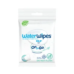 Paquet de 10 lingettes à l'eau On The Go