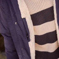 Parka à capuche avec fausse fourrure amovible pour garçon