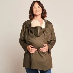 Parka de grossesse évolutive à capuche