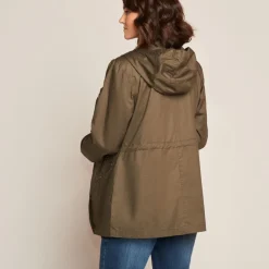Parka de grossesse évolutive à capuche