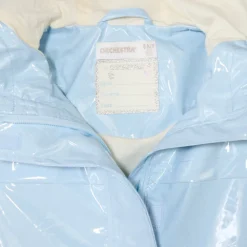 Parka gomme à capuche iridescente pour fille