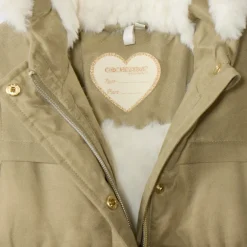 Parka Grand Froid à capuche doublée sherpa pour bébé fille