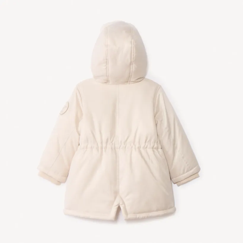Parka Grand Froid à capuche doublée sherpa pour bébé fille