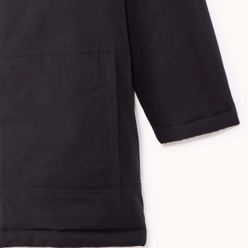 Parka rembourrée avec capuche amovible pour garçon