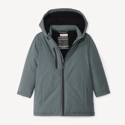 Parka rembourrée avec capuche amovible pour garçon