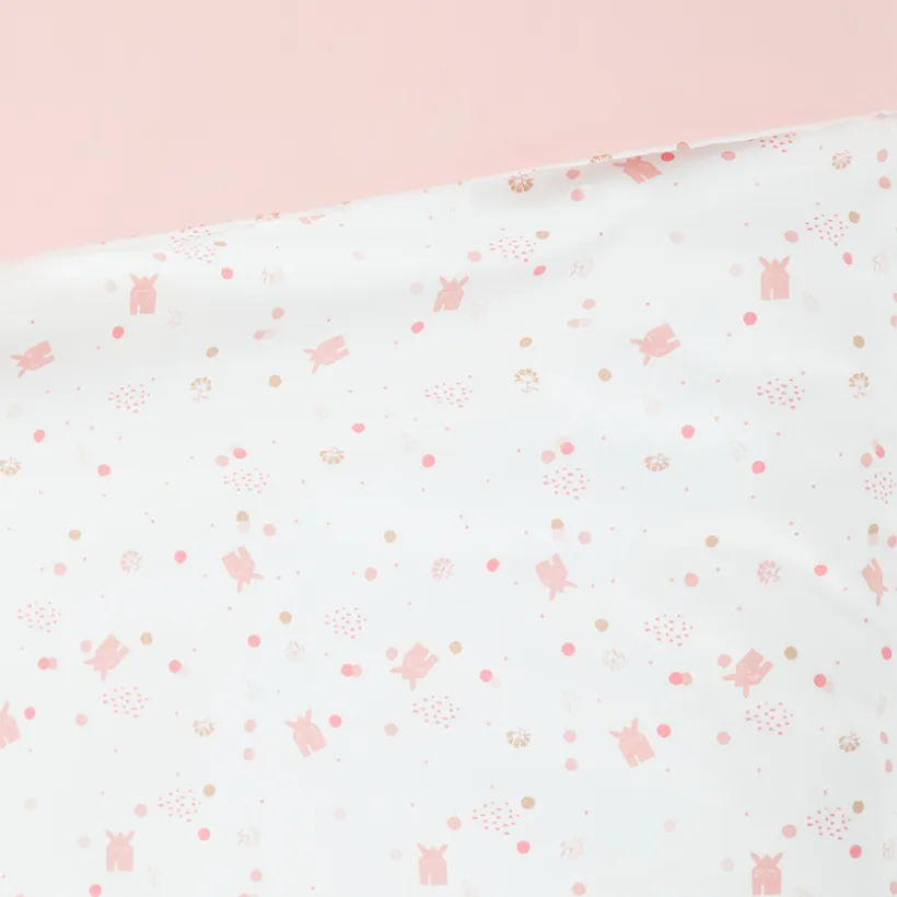 Parure de lit avec housse de couette et taie d'oreiller Little princess