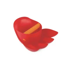 Patte puissante rouge pour la plage