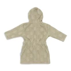 Peignoir de bain éponge 1-2 ans en jacquard Miffy olive green