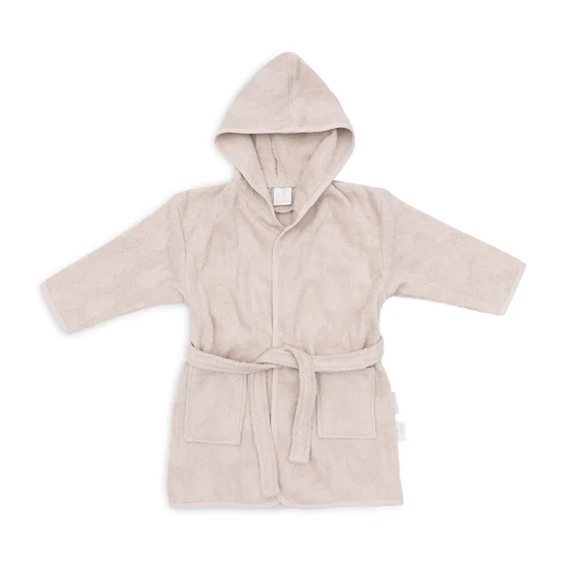 Peignoir de bain éponge 1-2 ans en jacquard Miffy nougat