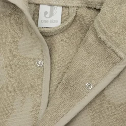 Peignoir de bain éponge 3-4 ans en jacquard Miffy olive green