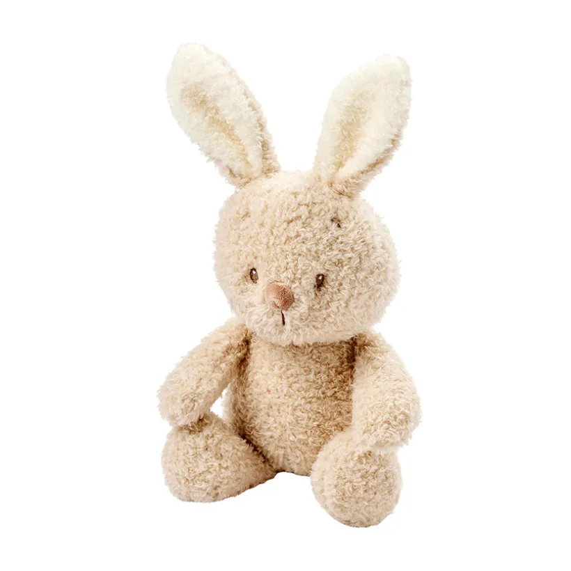 Peluche bébé lapin -25cm - Fanfan -Teddy beige