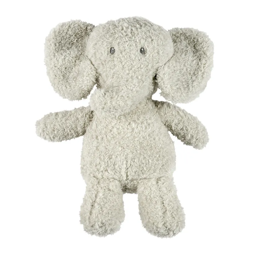 Peluche bébé éléphant - 24 cm - Fanfan - Teddy gris