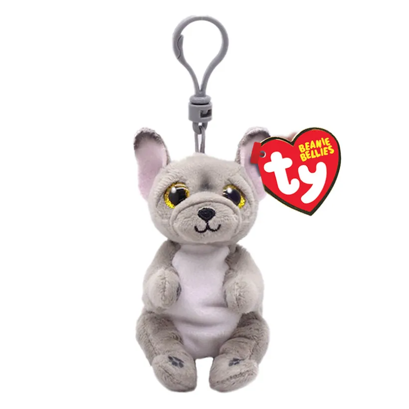 Peluche Beanie Bellies Clip Wilfred le chien