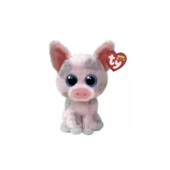 Peluche Beanie Boo's 15 cm Hambone le cochon rose