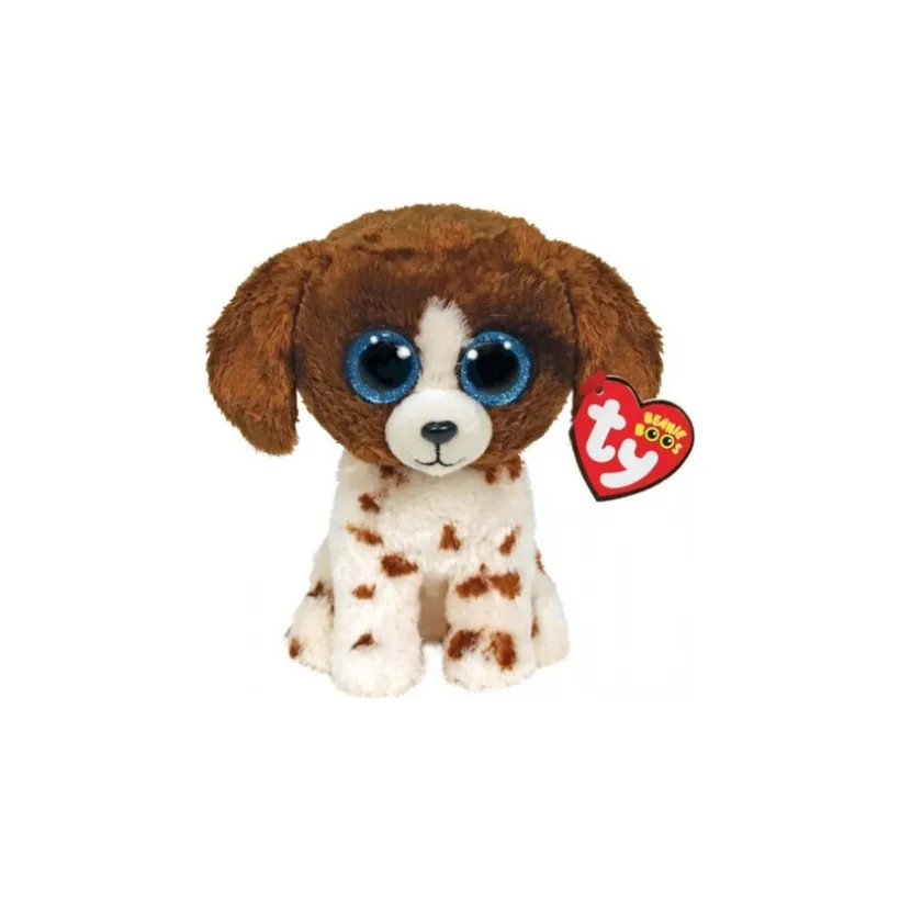 Peluche Beanie Boo's 15 cm - Muddles le chien