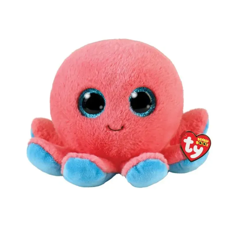 Peluche Beanie Boo's 15 cm - Sheldon la pieuvre