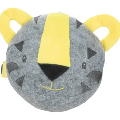 Peluche boule d'activités tête de tigre
