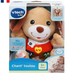 Peluche Chant'toutou Brun
