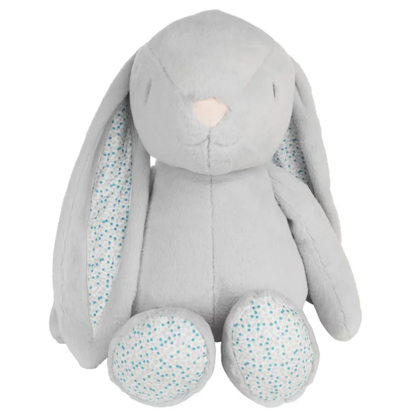 Peluche 60cm Célestin le lapin gris