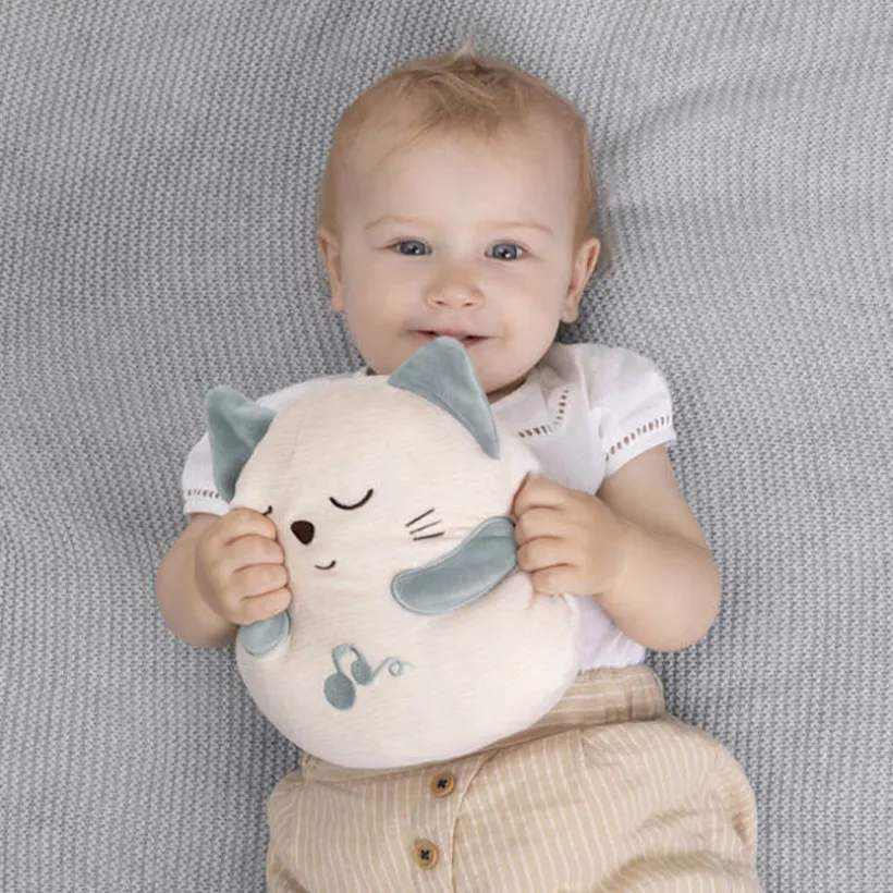 Peluche d'activité chaton musicale First Dreams