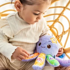 Peluche d'activité Lila Lumi pieuvre Musicale FR
