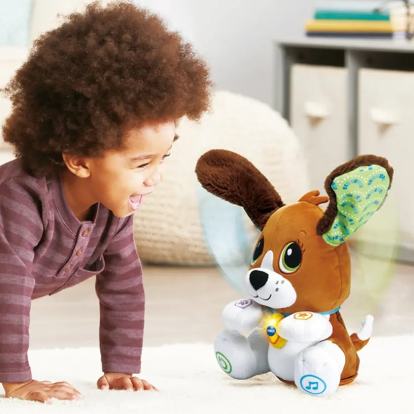 Peluche d'activité Toutou parle avec moi