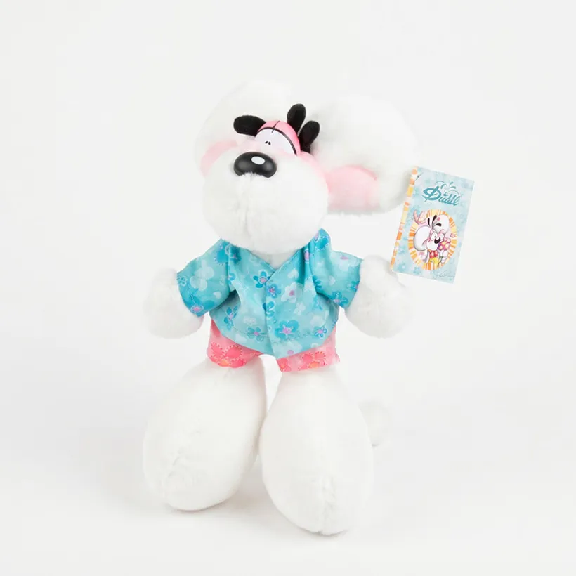 Peluche Diddl tenue d'été - 20 cm