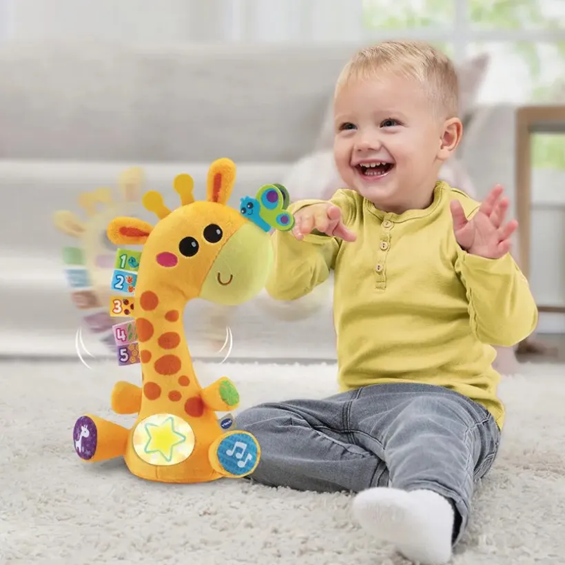Peluche girafe Moov & Groov