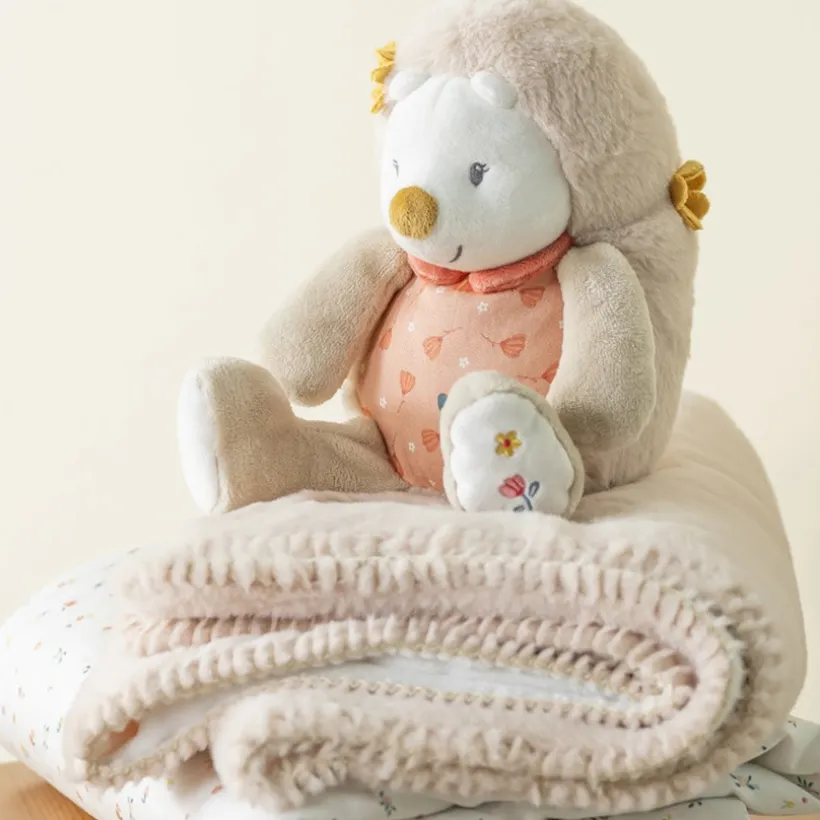Peluche - Hérisson Zoé - Sable beige - 30 cm