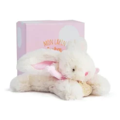 Peluche Lapin Bonbon 16 cm - Rose