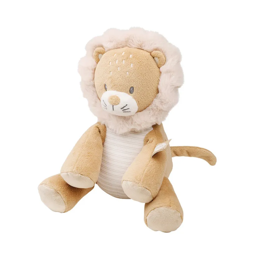 Peluche Lion Ernest - Beige - 32 cm