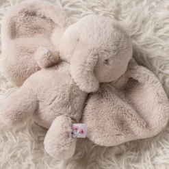 Peluche éléphant - Fanfan - Sable - 30 cm