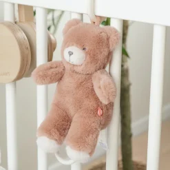 Peluche musicale 20cm Lily l'ours rose